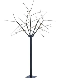 WeRChristmas Pre-Lit Firework Twig Tree, 6 Ft^ Tree Silhouettes
