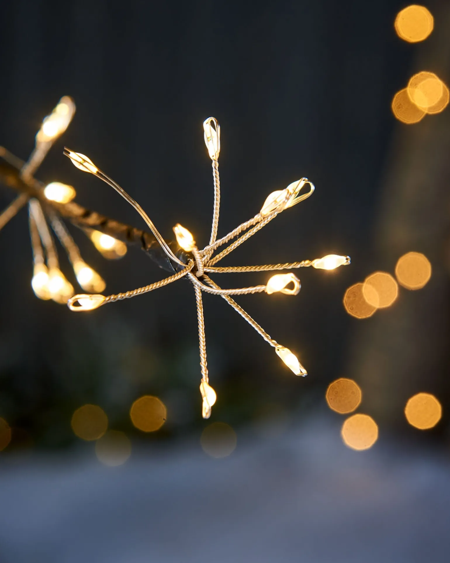 WeRChristmas Pre-Lit Firework Twig Tree, 6 Ft^ Tree Silhouettes