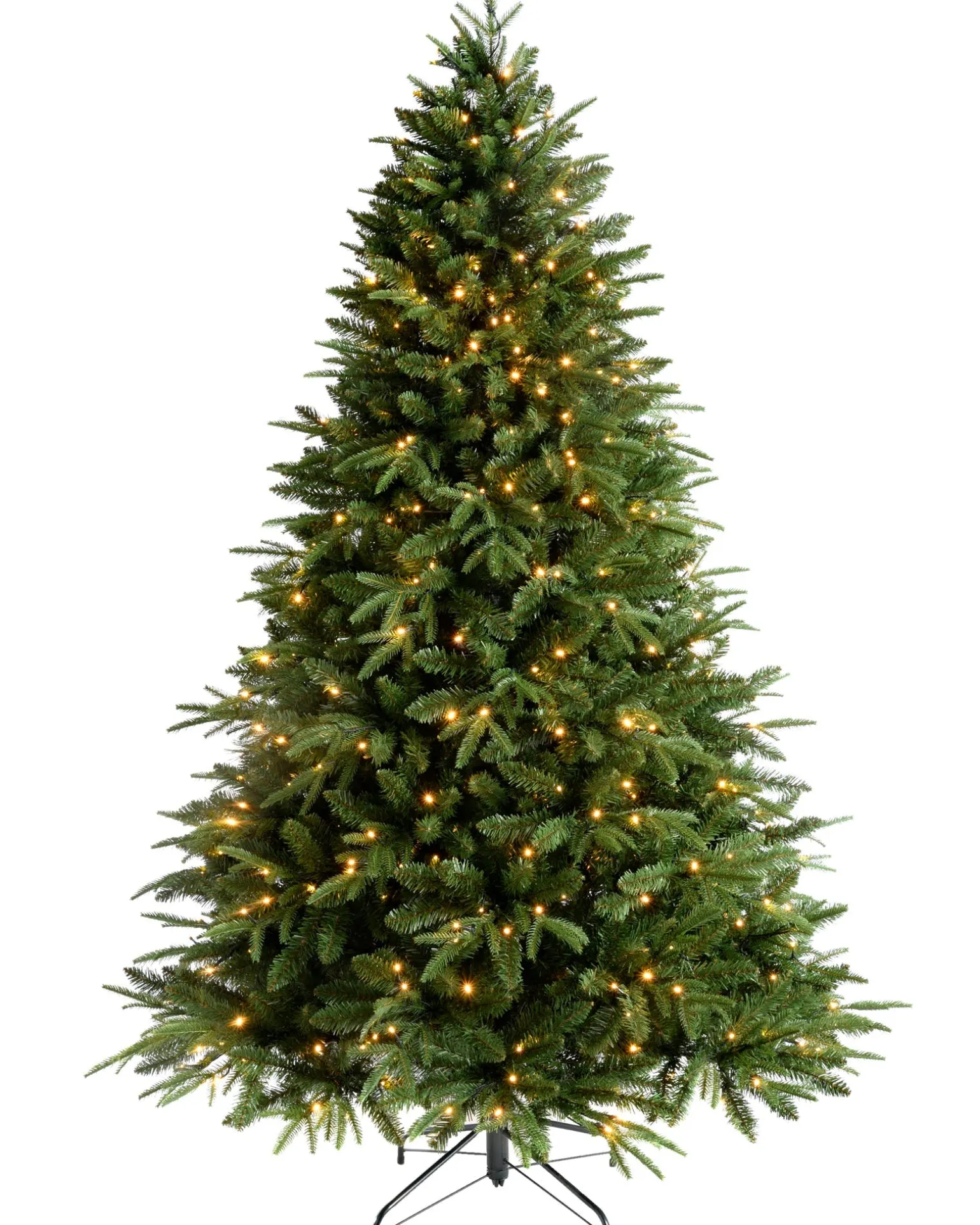 WeRChristmas Pre-Lit Grand Alaskan Fir Christmas Tree, 7 Ft^ Pre Lit Christmas Trees|Premium Christmas Trees