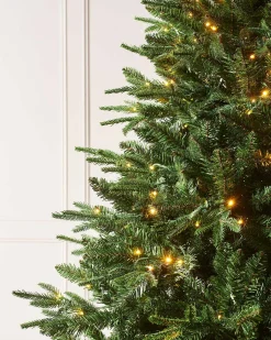 WeRChristmas Pre-lit Grand Alaskan Fir Christmas Tree, Dual Warm White, 5 Ft^ Premium Christmas Trees|Pre Lit Christmas Trees