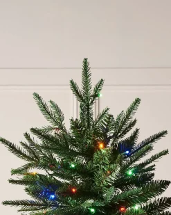 WeRChristmas Pre-lit Grand Alaskan Fir Christmas Tree, Dual Warm White, 6 Ft^ Premium Christmas Trees|Pre Lit Christmas Trees