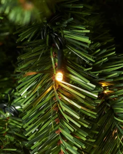 WeRChristmas Pre-Lit Green Pencil Christmas Tree, 6.5 Ft^ Budget Christmas Trees|Pre Lit Christmas Trees