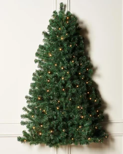 WeRChristmas Pre-Lit Green Wall Mounted Christmas Tree, 4 Ft^ Budget Christmas Trees|Pre Lit Christmas Trees