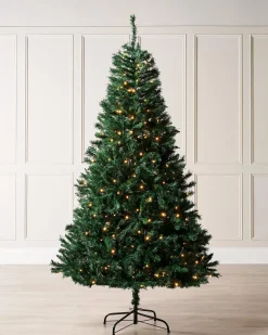 WeRChristmas Pre-Lit Mixed Pine Christmas Tree, 6 Ft^ Budget Christmas Trees|Pre Lit Christmas Trees