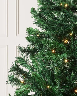 WeRChristmas Pre-Lit Mixed Pine Christmas Tree, 6 Ft^ Budget Christmas Trees|Pre Lit Christmas Trees