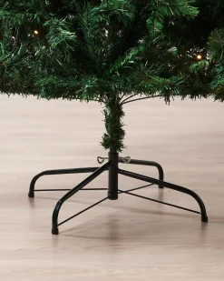 WeRChristmas Pre-Lit Mixed Pine Christmas Tree, 7 Ft^ Budget Christmas Trees|Pre Lit Christmas Trees
