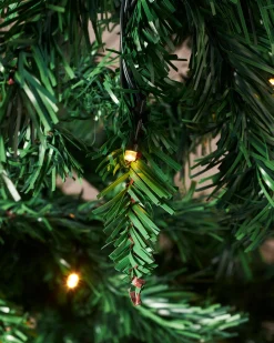 WeRChristmas Pre-Lit Mixed Pine Christmas Tree, 7 Ft^ Budget Christmas Trees|Pre Lit Christmas Trees