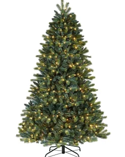 WeRChristmas Pre-Lit Mixed Pine Dual Christmas Tree, 5 Ft^ Budget Christmas Trees|Pre Lit Christmas Trees