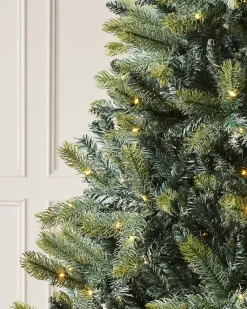 WeRChristmas Pre-Lit Mixed Pine Dual Christmas Tree, 7 Ft^ Pre Lit Christmas Trees