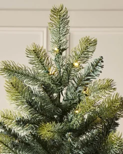 WeRChristmas Pre-Lit Mixed Pine Dual Christmas Tree, 7 Ft^ Pre Lit Christmas Trees