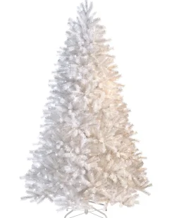 WeRChristmas Pre-Lit Mixed Pine White Christmas Tree, 10 Ft^ Pre Lit Christmas Trees