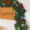 WeRChristmas Pre-Lit Multi-Function Decorated Garland, 9 Ft^ Decorated Garlands|Pre Lit Garlands