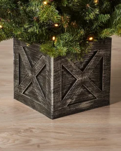 WeRChristmas Pre-Lit Natural Pine Potted Christmas Tree, 3.5 Ft^ Budget Christmas Trees|Potted Christmas Trees