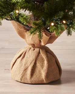 WeRChristmas Pre-Lit Norway Spruce Potted Christmas Tree, 4 Ft^ Budget Christmas Trees|Potted Christmas Trees