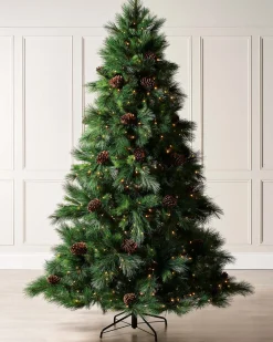 WeRChristmas Pre-Lit Portland Spruce Christmas Tree, 7.5 Ft^ Premium Christmas Trees|Pre Lit Christmas Trees