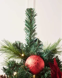 WeRChristmas Pre-Lit Potted Christmas Tree, 4 Ft^ Budget Christmas Trees|Potted Christmas Trees