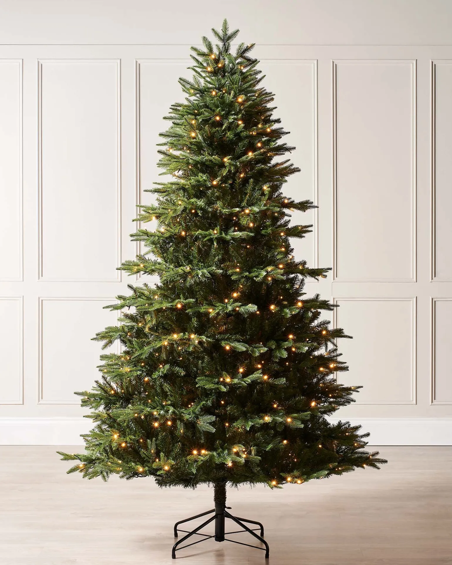 WeRChristmas Pre-Lit Royal Fir Multi-Function Christmas Tree, 9 Ft^ Premium Christmas Trees|Pre Lit Christmas Trees
