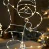 WeRChristmas Pre-Lit Santa Pathway Stake Light, 60 Cm^ Christmas Characters|Pathway Lights