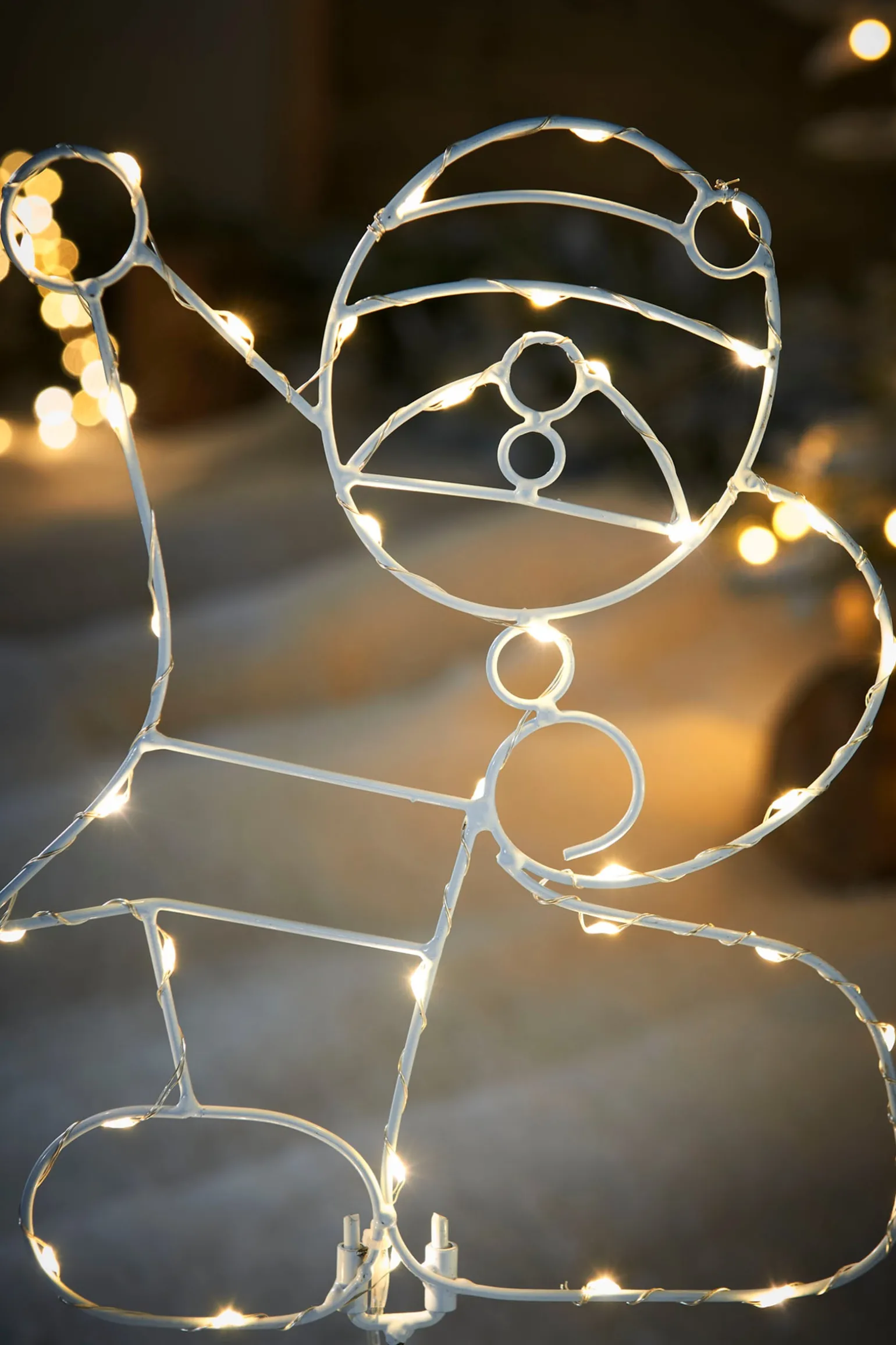 WeRChristmas Pre-Lit Santa Pathway Stake Light, 60 Cm^ Christmas Characters|Pathway Lights
