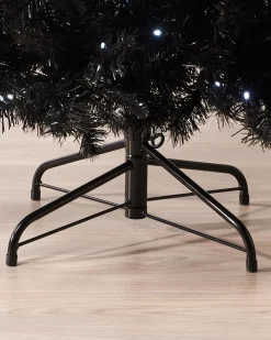 WeRChristmas Pre-Lit Slim Black Christmas Tree, 6 Ft^ Budget Christmas Trees|Pre Lit Christmas Trees