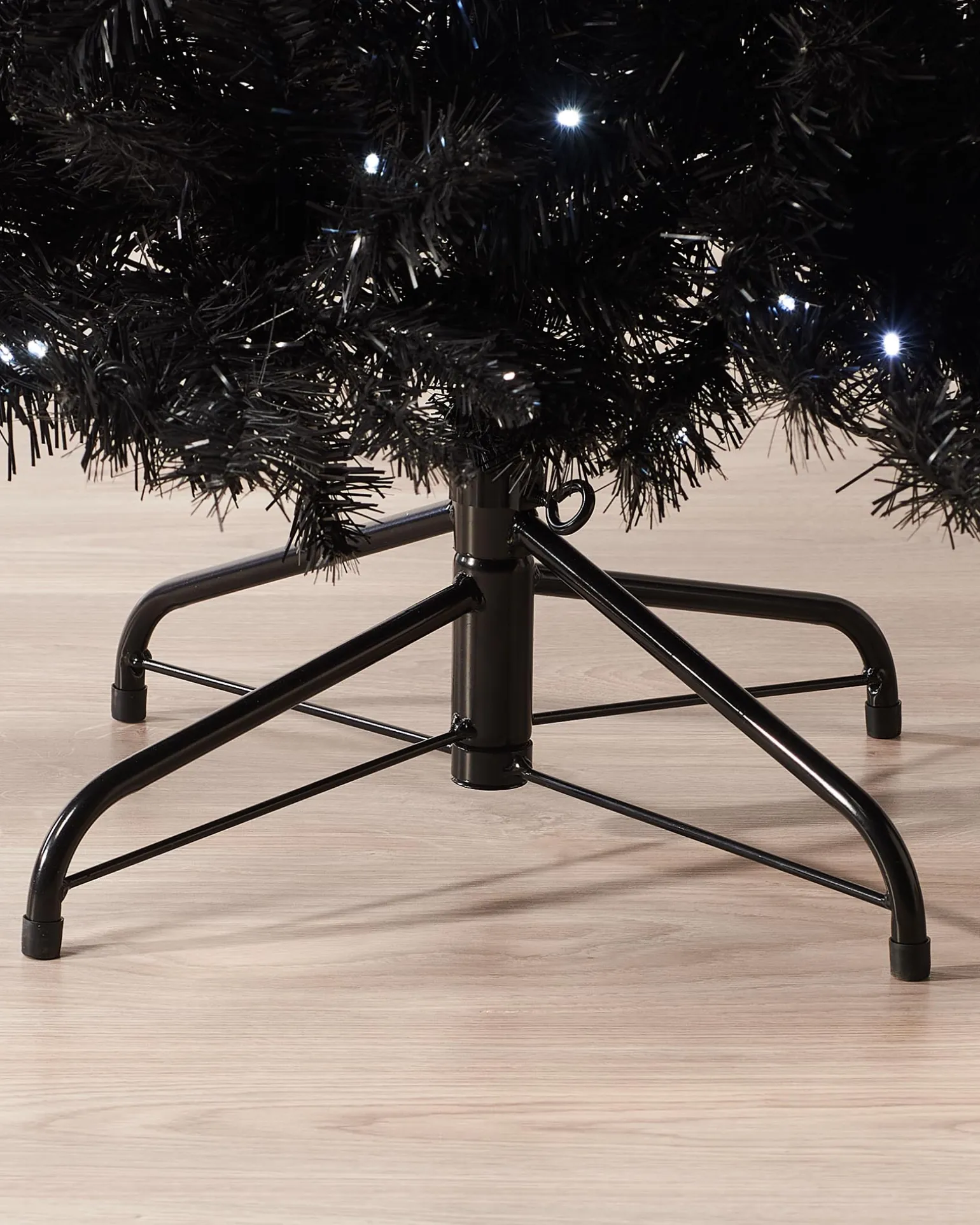 WeRChristmas Pre-Lit Slim Black Christmas Tree, 6 Ft^ Budget Christmas Trees|Pre Lit Christmas Trees