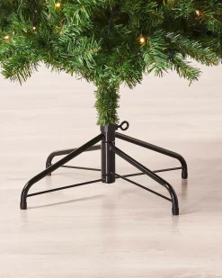 WeRChristmas Pre-Lit Slim Christmas Tree, 6 Ft^ Budget Christmas Trees|Pre Lit Christmas Trees