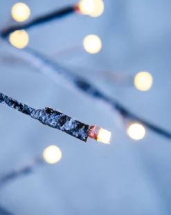 WeRChristmas Pre-Lit Snow Flocked Twig Tree, 4 Ft^ Tree Silhouettes|Budget Christmas Trees