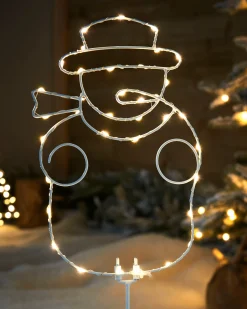 WeRChristmas Pre-Lit Snowman Pathway Stake Light, 60 Cm^ Pathway Lights