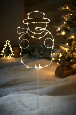 WeRChristmas Pre-Lit Snowman Pathway Stake Light, 60 Cm^ Pathway Lights