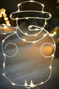 WeRChristmas Pre-Lit Snowman Pathway Stake Light, 60 Cm^ Pathway Lights