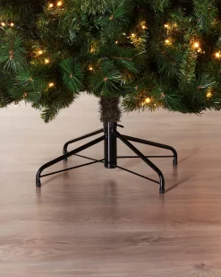 WeRChristmas Pre-Lit Victorian Pine Christmas Tree, 7 Ft^ Pre Lit Christmas Trees