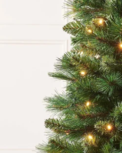 WeRChristmas Pre-Lit Victorian Pine Christmas Tree, 4 Ft^ Budget Christmas Trees|Potted Christmas Trees