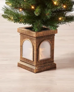 WeRChristmas Pre-Lit Victorian Pine Christmas Tree, 4 Ft^ Budget Christmas Trees|Potted Christmas Trees