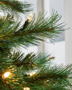 WeRChristmas Pre-Lit Victorian Pine Multi-Function Christmas Tree, 7 Ft^ Budget Christmas Trees|Pre Lit Christmas Trees