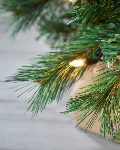 WeRChristmas Pre-Lit Victorian Pine Multi-Function Christmas Tree, 7 Ft^ Budget Christmas Trees|Pre Lit Christmas Trees