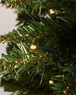 WeRChristmas Pre-Lit Wall Mounted Tree, 3 Ft^ Budget Christmas Trees|Pre Lit Christmas Trees