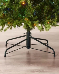 WeRChristmas Pre-Lit Windsor Fir Christmas Tree, Dual Multi Colour, 7 Ft^ Premium Christmas Trees|Pre Lit Christmas Trees