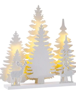 WeRChristmas Pre-Lit Winter Scene, 26 Cm^ Table Decorations