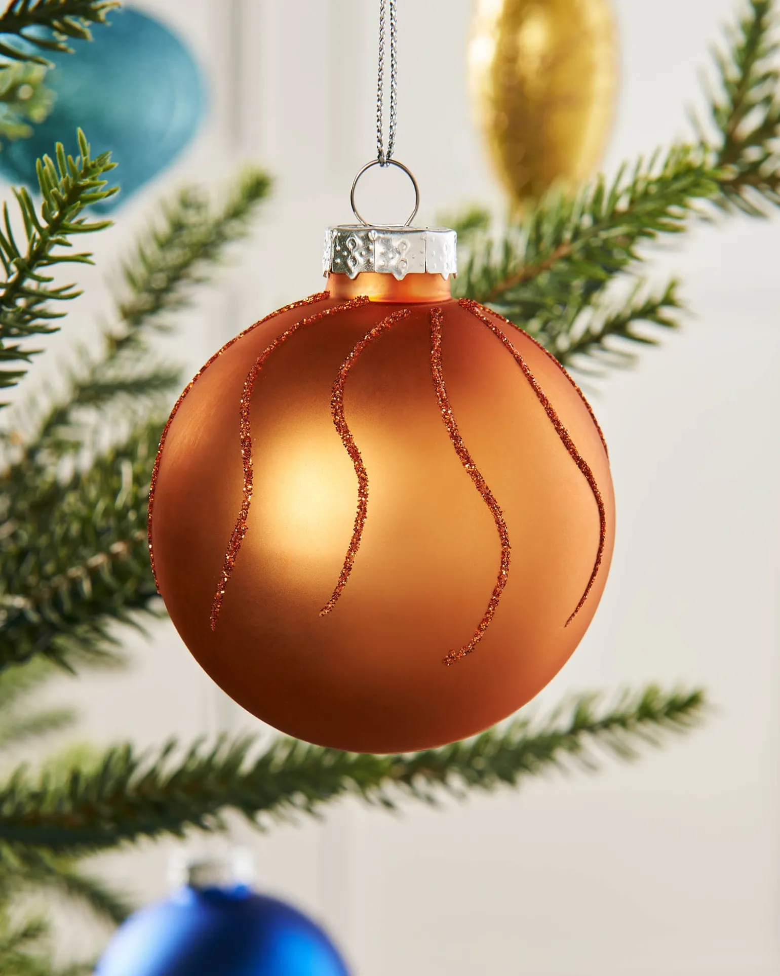 WeRChristmas Rainbow Glass Baubles, 20 Pack^ Glass Baubles