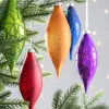 WeRChristmas Rainbow Glass Baubles 5 Pack, 15 Cm^ Glass Baubles