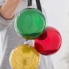 WeRChristmas Rainbow Glass Baubles, 3 Pack, 13 Cm^ Glass Baubles