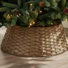 WeRChristmas Rattan Tree Collar, Light Brown, 65 Cm^ Skirts & Collars