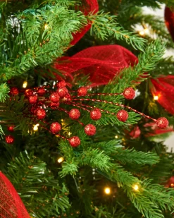 WeRChristmas Red Berry Christmas Tree Spray, 78 Cm^ Flowers & Foliage|Flowers & Foliage