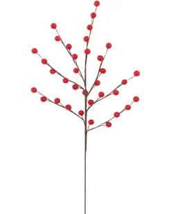 WeRChristmas Red Berry Christmas Tree Spray, 45 Cm^ Flowers & Foliage|Flowers & Foliage