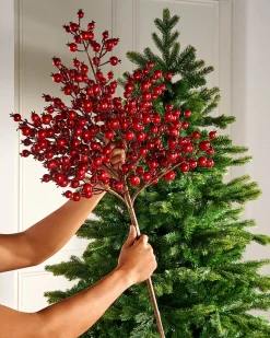 WeRChristmas Red Berry Tree Topper, 90 Cm^ Tree Toppers