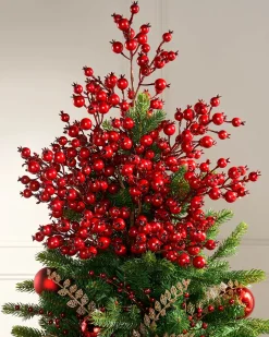 WeRChristmas Red Berry Tree Topper, 90 Cm^ Tree Toppers
