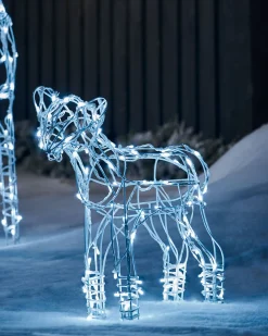 WeRChristmas Reindeer Family Silhouette, 77 Cm^ Outdoor Lighted Reindeer