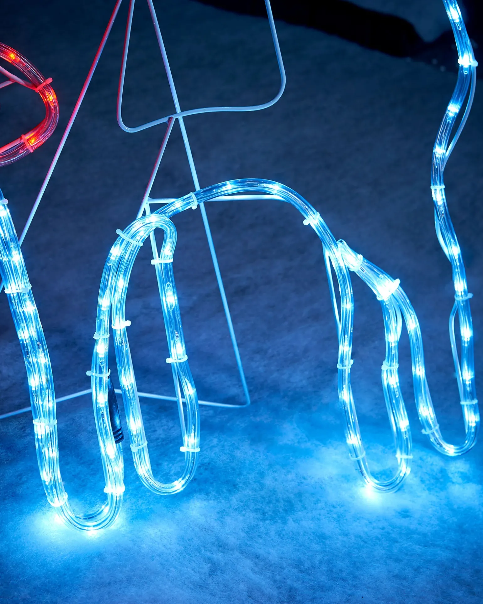 WeRChristmas Reindeer Rope Light Silhouette, 92 Cm^ Outdoor Lighted Reindeer