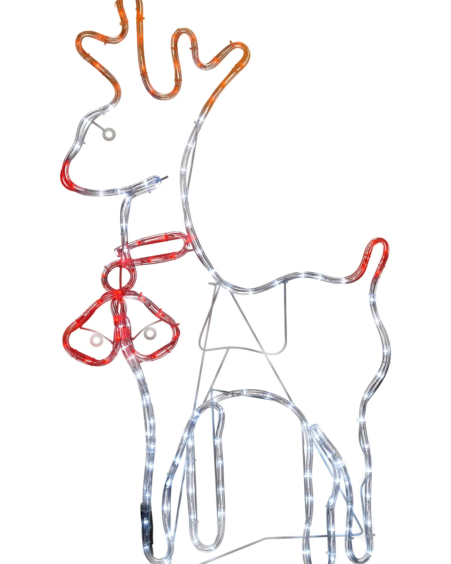 WeRChristmas Reindeer Rope Light Silhouette, 92 Cm^ Outdoor Lighted Reindeer