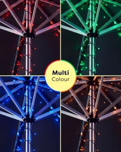WeRChristmas Remote Controlled 200 Colour Changing LED Light String^ Fairy Lights|Tree Lights